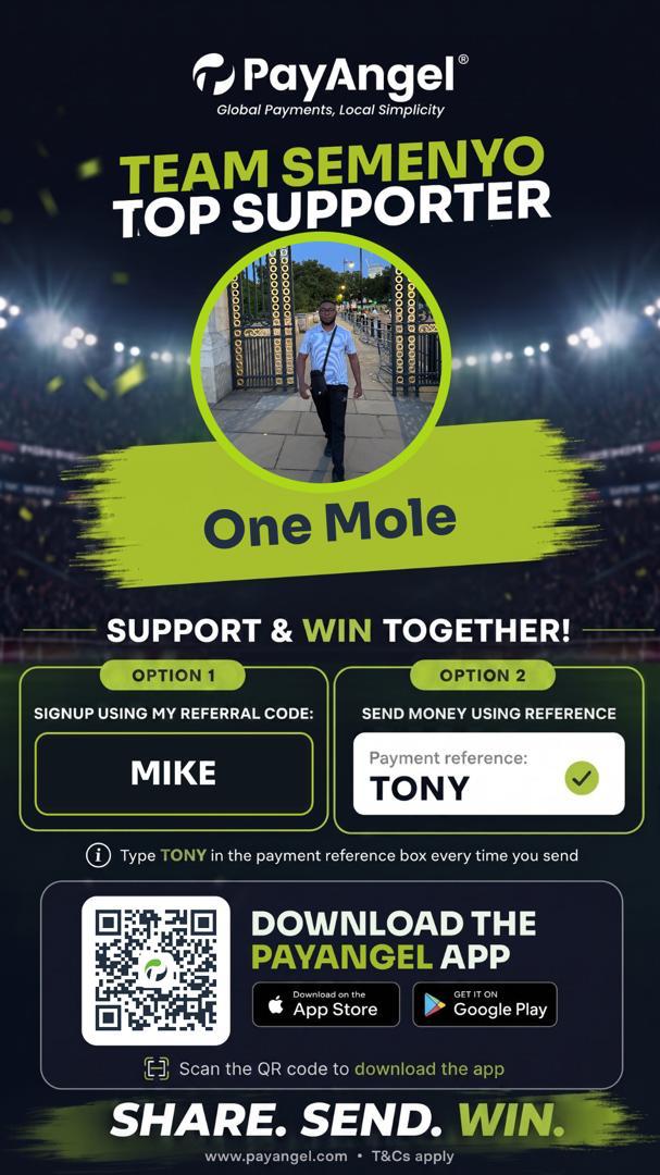 Supporter card created by One Mole.