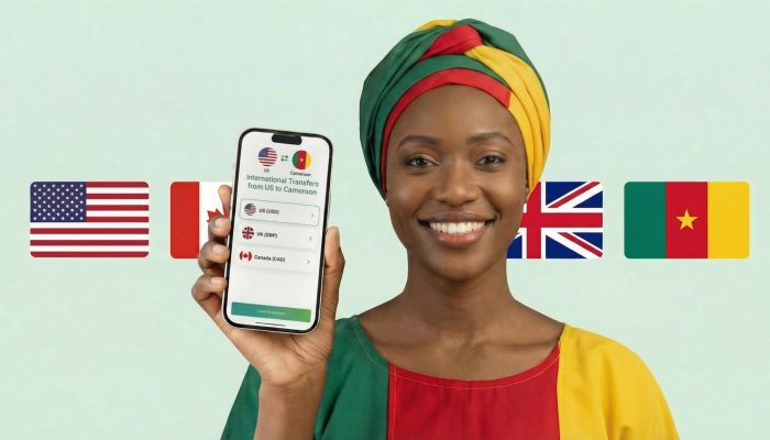 Send money to Cameroon